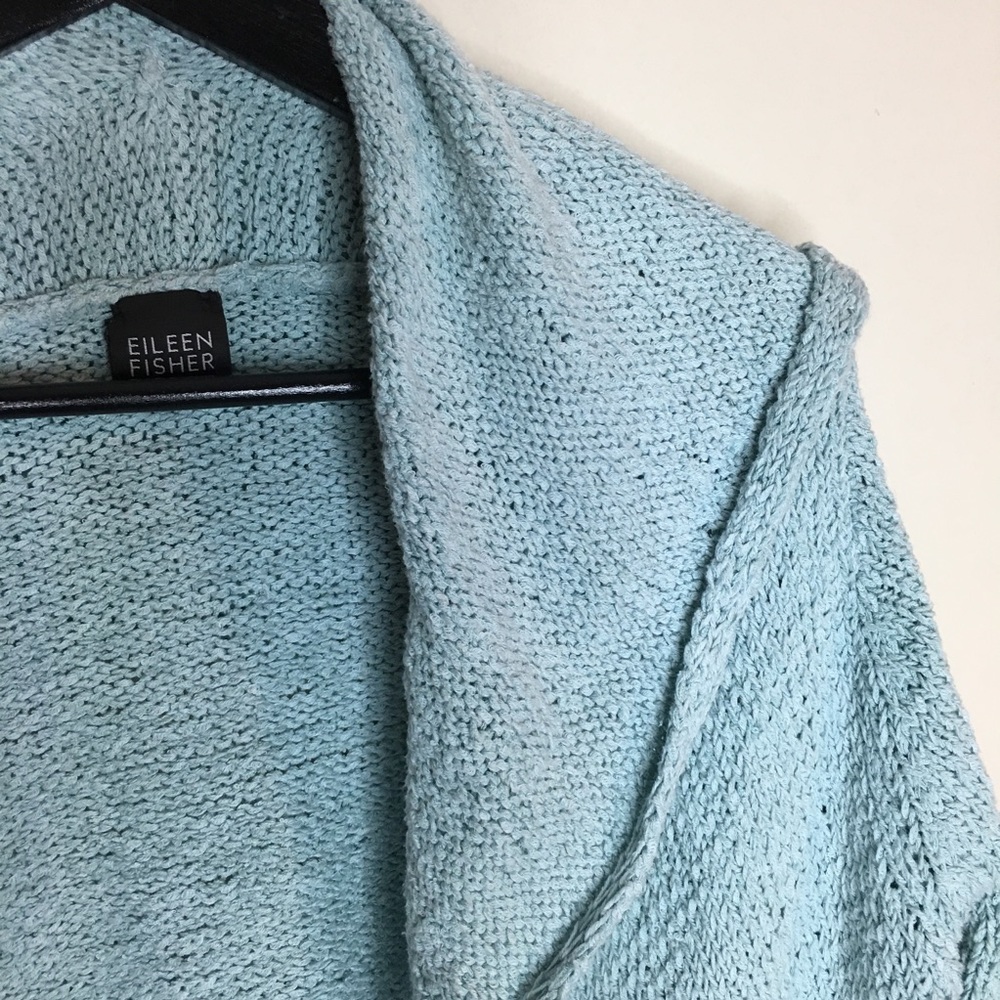 Eileen Fisher Sz Petite Large Knit Cardigan